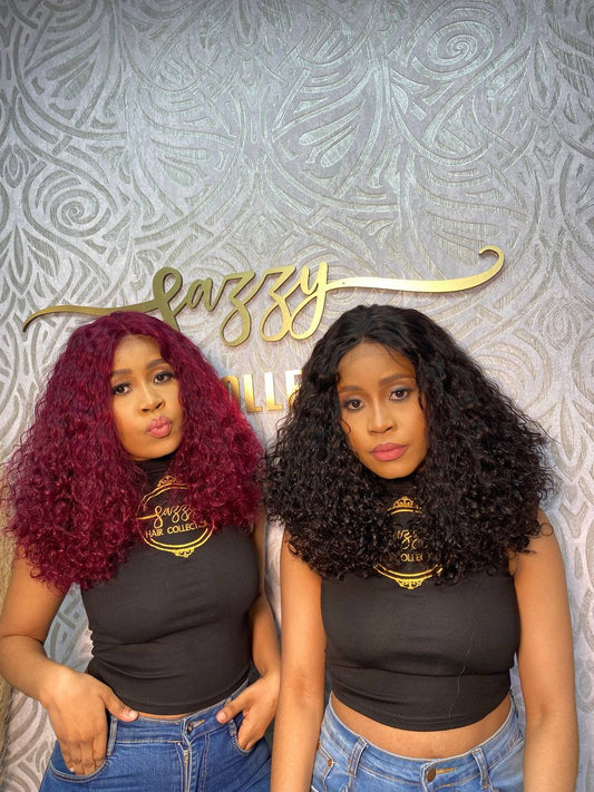 Double Drawn Curly Wigs