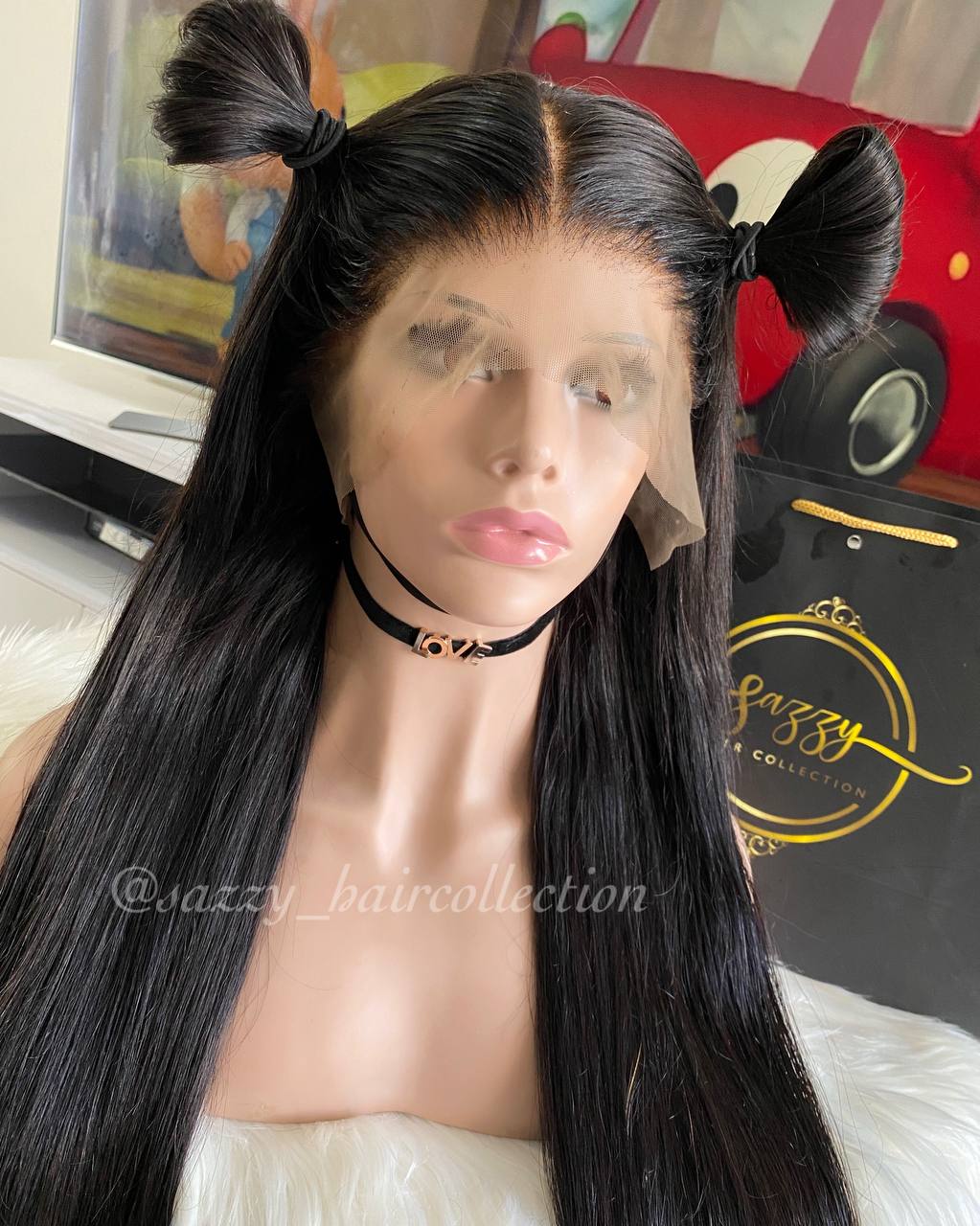 Silky Straight Frontal Wigs