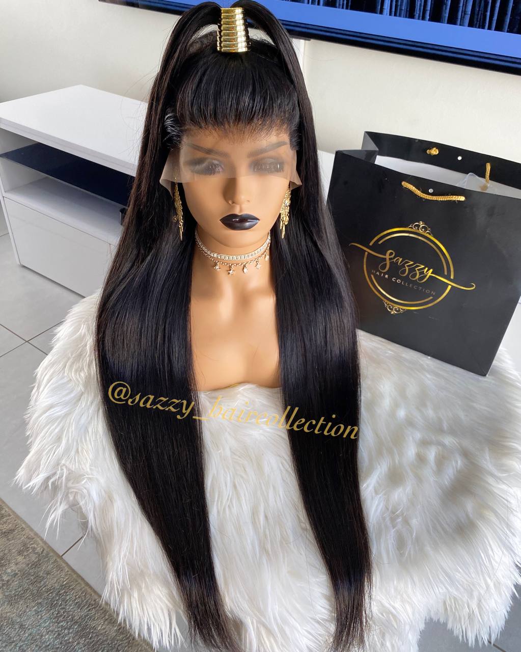 Silky Straight Frontal Wigs